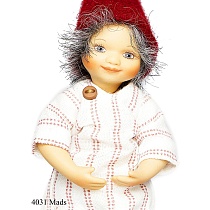 Кукла коллекционная авторская Birgitte Frigast Mads