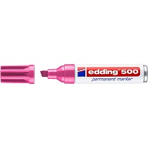 Маркер перманентный edding 500, скошенный наконечник, 2-7 мм