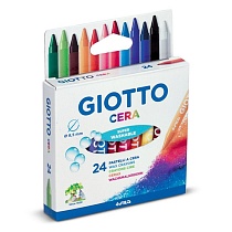 Набор мелков восковых Giotto Cera, 24 цвета
