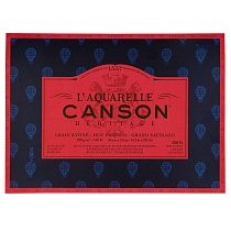 Блок бумаги для акварели Canson Heritage, склеенный, 100% хлопок, 300 гр/м2, 36 x 51 см, 20 листов