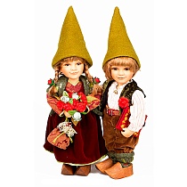 Подарочный набор кукол коллекционных авторских Birgitte Frigast Sofus&Karla