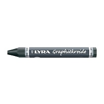 Мелок графитовый шестигранный Lyra Graphite Crayons, водостойкий, 12 мм