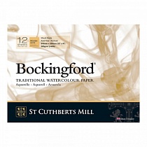 Альбом для акварели ST Cuthberts Mill Bockingford, склеенный, 310 х 230 мм, 300 г/м2, 12 листов