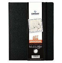 Скетчбук Canson Universal, на магните, 96 гр/м2, 112 листов