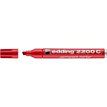 Маркер перманентный edding 2200С, заправляемый, скошенный наконечник, 1-5 мм
