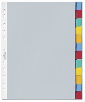 Разделитель Durable, 1-12, в виде файл-вставки, на 12 разделов, перфорация, пластик
