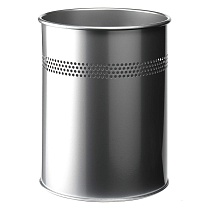 Корзина для мусора Durable с перфорацией, 15 литров, 315 x 260 мм, сталь